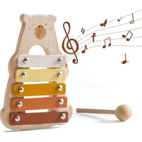 تصویر بلز چوبی خرس 