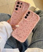 تصویر قاب Peachy Flowers & butterfly آیفون ، سامسونگ ، شیائومی 