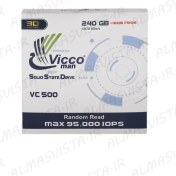 تصویر اس اس دی اینترنال ویکومن مدل VC 500 ظرفیت 256 گیگابایت SSD 256GB VICO 