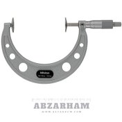 تصویر میکرومتر ورنیه میتوتویو 125-100 میلی‌متر فک بشقابی مدل 105-123 