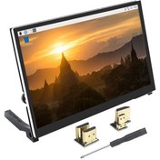 تصویر نمایشگر 10.1 اینچ رنگی با تاچ خازنی 1024x600 با ورودی HDMI مخصوص رزبری پای 