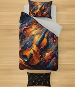 تصویر روتختی طرح ویولن آتشین 