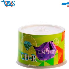 تصویر سی دی خام دیاموند مدل 700 مگابایت بسته 50 عددی Diamond CD-R Pack of 50