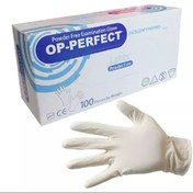 تصویر دستکش لاتکس مدیوم latex glove