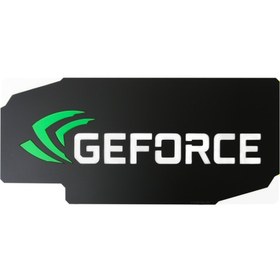 تصویر بک پلیت کارت گرافیک GEFORCE 