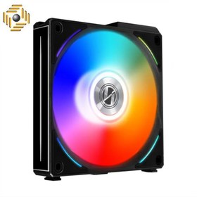 تصویر فن کیس لیان لی مدل UNI FAN AL120 ARGB Black بسته 3 عددی LIAN LI UNI FAN AL120 ARGB Black 3 in 1 Case Fan