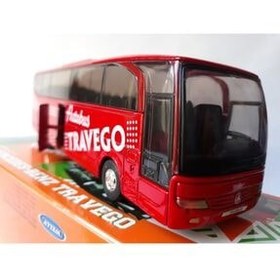 تصویر مدل خودرو درب اصلی فلزی دیکست اتوبوس مرسدس بنز TRAVEGO باز می شود اورجینال WELLY 