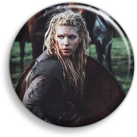 تصویر پیکسل ابیگل طرح وایکینگ ها رگنار لاگرتا مدل Ragnar Vikings کد 015 