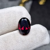 تصویر نگین سنگ گارنت رودولایت معدنی کد 36505 