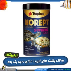 تصویر غذای لاک پشت بایو رپت سوپرمی ادولت تروپیکال Tropical BIOREPT W STICKS 250ml