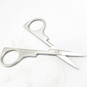 تصویر قیچی ابرو مدل عینکی اصلی گلدن دریم GOLDEN DREAM - بصورت 1 عددی GOLDEN DREAM original eyeglass model eyebrow scissors