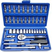 تصویر جعبه بکس 46 پارچه نیو تولز NEW TOOLS