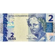 تصویر اسکناس 2 رئال برزیل 2Reals Brasil