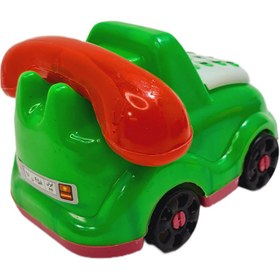 تصویر اسباب بازی لوازم خانه طرح ماشین مدل تلفن 