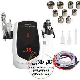 تصویر دستگاه میکرودرم ابریژن الماسه جدید سه کاره کد M658 