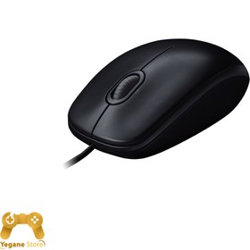 تصویر ماوس باسيم لاجيتک مدل ام 100 آر Logitech M100r Wired Mouse