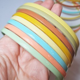 تصویر تل مو 6 میل رنگی نشکن 