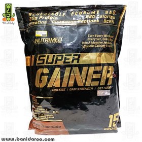 تصویر پودر سوپر گینر گلد Nutrimed نوتریمد 6.8 کیلوگرمی Nutrimed Super Gold Gainer 6.8 Kg