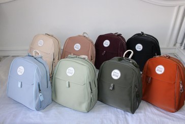 تصویر مینی کوله فانتزی دخترانه فیمس جنس نانسی - طوسی 