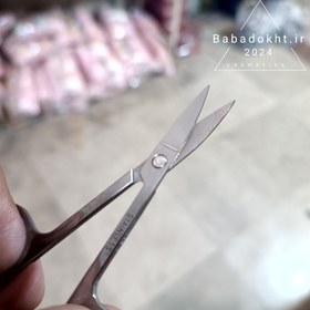 تصویر قیچی ابرو استیل فیشر Steel eyebrow scissors