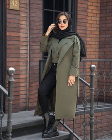 تصویر ست دو تیکه کتان کد 156 