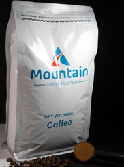 تصویر میکس قهوه مونتین دو کیلوگرمی قرمز (۵۰/۵۰) Mountain Coffee