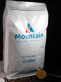 تصویر میکس قهوه مونتین دو کیلوگرمی قرمز (۵۰/۵۰) Mountain Coffee