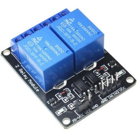 تصویر ماژول RELAY MODULE 5V 2CHANNEL RELAY MODULE 5V 2CHANNEL