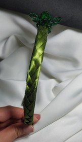 تصویر تل یلدایی گل برجسته سبز 