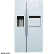 تصویر یخچال ساید بای ساید بکو بدون برفک مدل GN168421 BEKO REFRIGERATOR SIDE BY SIDE FROST FREE GN168421