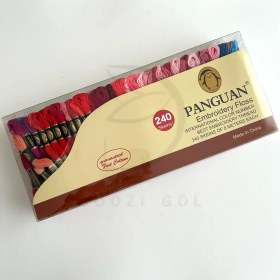 تصویر پک 240 عددی نخ گلدوزی پنگوئن 