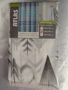 تصویر پرده حمام نایلونی اطلس 