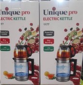 تصویر چای ساز یونیک مدل ۱۱۷۷ روهمی ۱۲۰۰ وات 