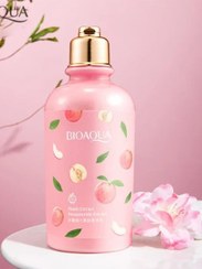 تصویر لوسیون بدن هلو شاین دار 