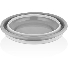 تصویر لگن تاشو سیلیکونی Qlux 