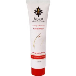 تصویر ماسک جوان کننده صورت آدرا حاوی عصاره انار 100 میلی لیتر 