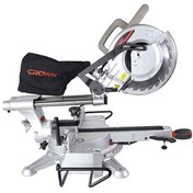 تصویر فارسی بر کشویی 1800 وات کرون مدل CT15233P Crown CT15233P Miter Saw