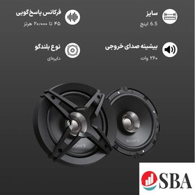 تصویر بلندگو سونی مدل XS-FB161E Sony XS-FB161E Car Speaker