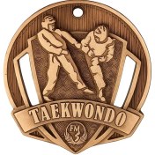 تصویر مدال قهرمانی تکواندو مدل 01 