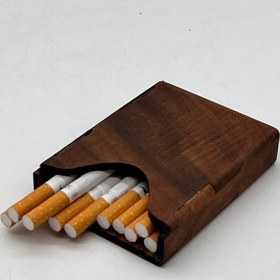 تصویر جا سیگاری چوبی عمق9*عرض10*طول7.5 cm 