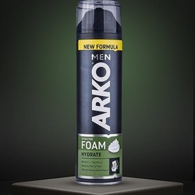 تصویر فوم اصلاح آرکو مدل hydrate حجم 200 میلی لیتر ا ARKO men Hydrate Shaving Foam - 200ml ARKO men Hydrate Shaving Foam - 200ml