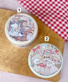 تصویر قوطی فلزی فانتزی 