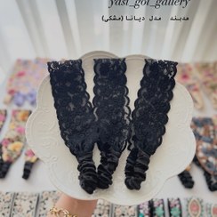 تصویر هدبند تور دیانا - سفید 