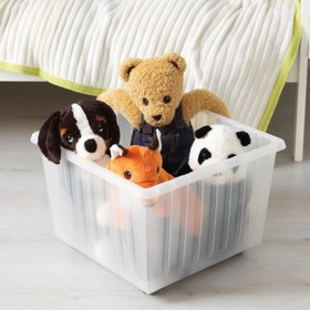 تصویر جعبه اسباب بازی ایکیا مدل VESSLA چرخدار 