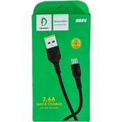 تصویر کابل تبدیل USB به microUSB دنمن مدل D08V 