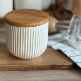 تصویر بانکه سرامیکی شیاردار ادویه 