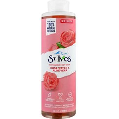 تصویر ژل شستشو بدن اس تی.ایوز (ST.Ives) مدل Rose Water & Aloe Vera حجم 473 میلی لیتر شامپو بدن