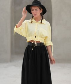 تصویر شومیز گت دار koton لینن 