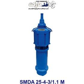 تصویر پمپ کفکش طبقاتی تکفاز 1 اینچ آبارا مدل SMDA25-4-3/1.1M 