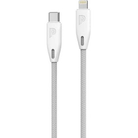 تصویر کابل USB C به لایتنینگ پاورولوژی 2متری مدل PCAB002 ا Powerology Braided USB-A to Lightning Cable Powerology Braided USB-A to Lightning Cable